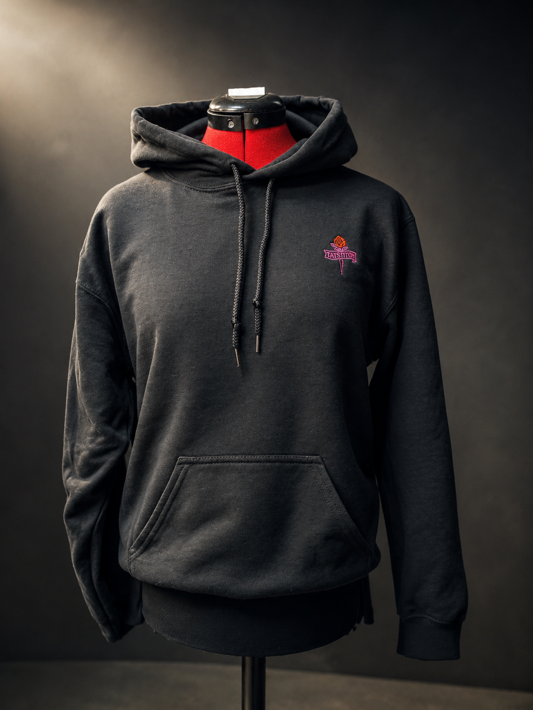 Ride Fast Live Free Hoodie — Hot Pink view 2