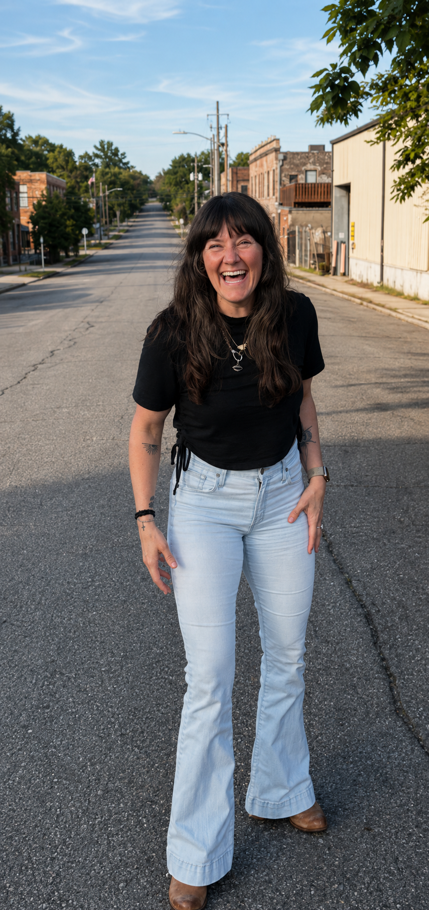 Theresa — maker and founder of Tatstitch